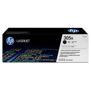 
	Original HP 305A (CE410A) Black Toner Cartridge
